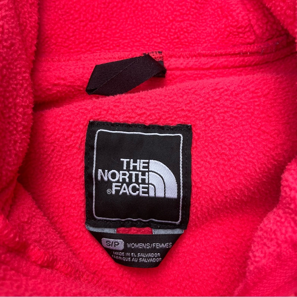 Pink The North Face Denali Hooded Fleece Jacket - Picture 3 of 8